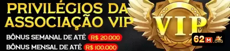 Promoções exclusivas do 62M Cassino para jogadores do Brasil