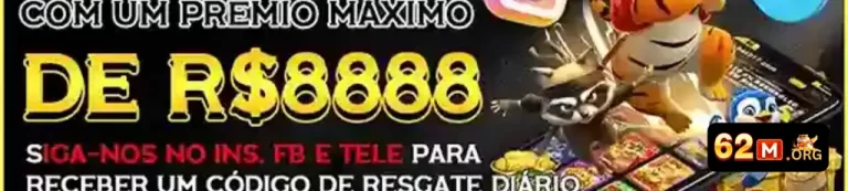 Promoções exclusivas do 62M Cassino para jogadores do Brasil