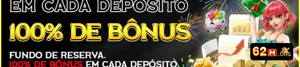 Promoções exclusivas do 62M Cassino para jogadores do Brasil